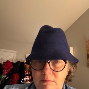 Navy Blue Bucket Hat